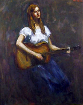 Girl With Guitar