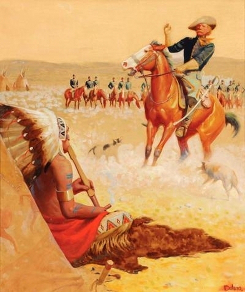 Custer On The Washita