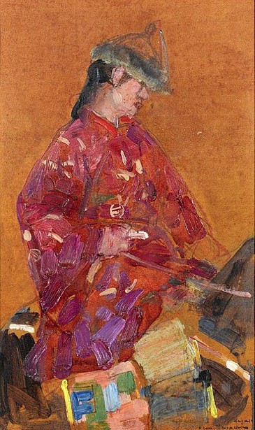 Mongol On Horseback