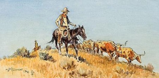 Cowboys With The Herd