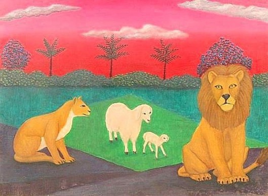 Lions And Sheep